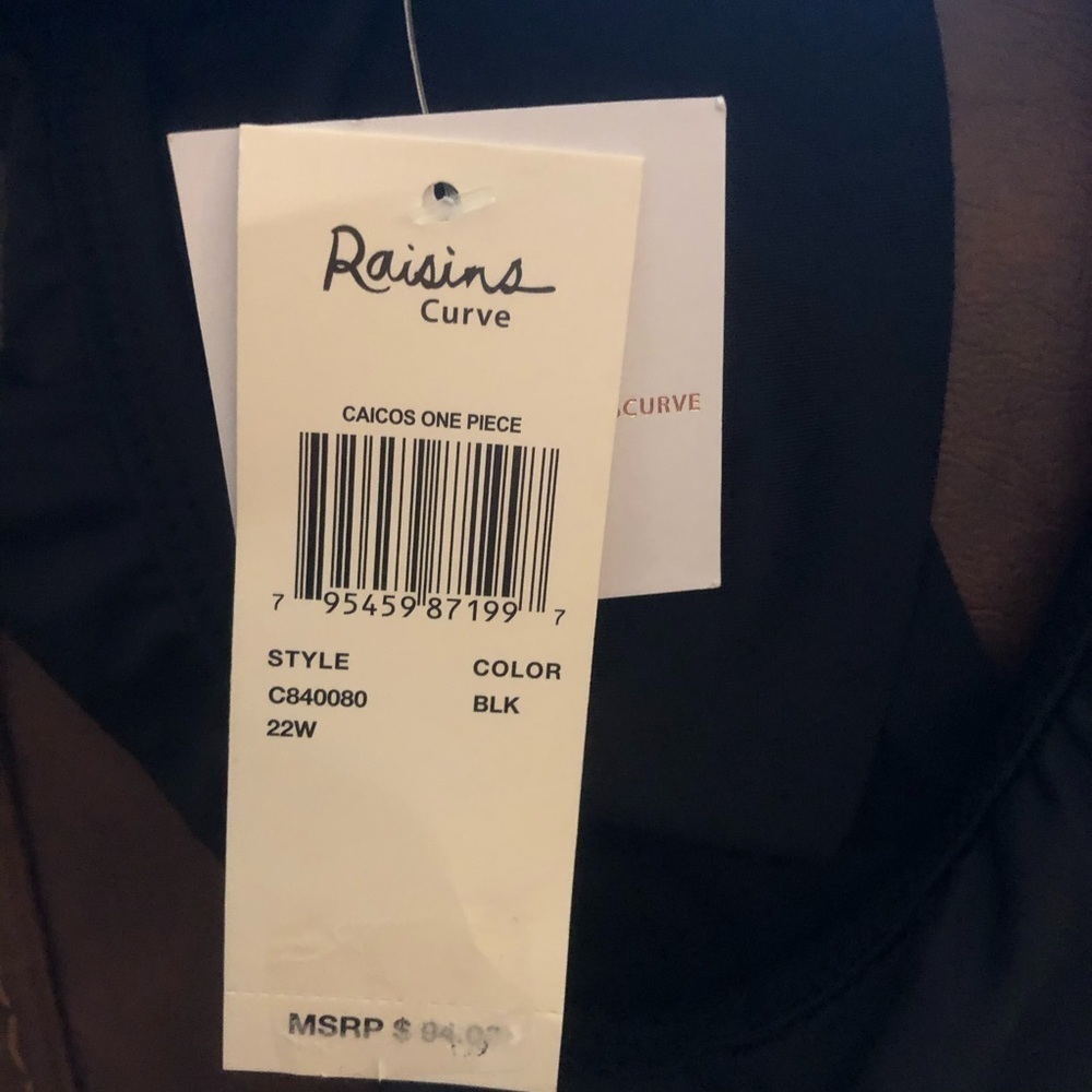 RAISINS Curve Caicos Plus Size One Piece Swimsuit - Picture 4 of 5